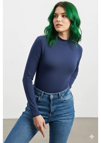 Uzun Kollu 2'li Kadın Balıkçı Yaka Badi modelleri