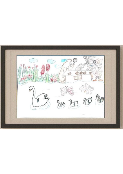 Dawijela Andric 29X21CM Orijinal Karikatür Tablo