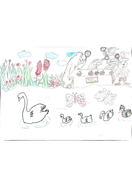 Dawijela Andric 29X21CM Orijinal Karikatür Tablo modelleri