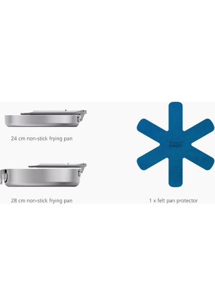 Space 3 Katmanlı Paslanmaz Çelik Seramik Kaplama 3 Parça Kızartma Tavası Seti fiyatları