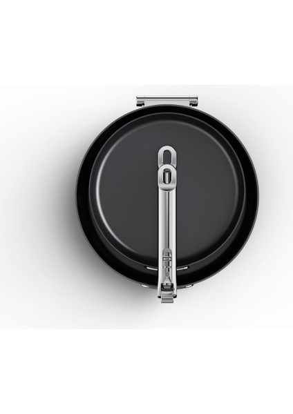 Space 3 Katmanlı Paslanmaz Çelik Seramik Kaplama 3 Parça Kızartma Tavası Seti fırsatları