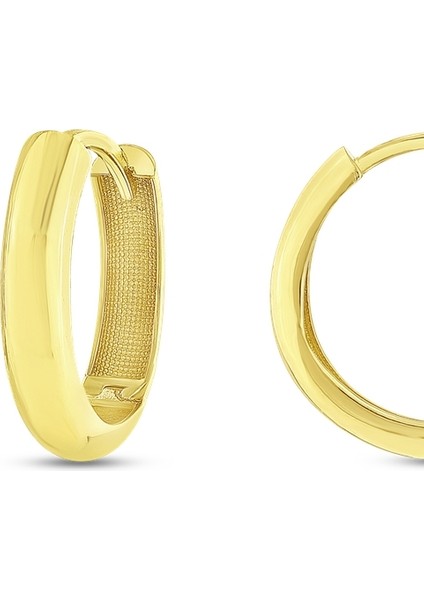 Altın Halka Küpe - 14K fiyatları