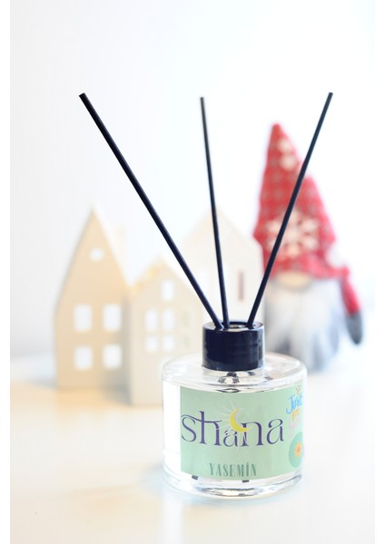 Yasemin Dekoratif, Bambu Çubuklu Oda Kokusu 120ML Ortam Kokusu