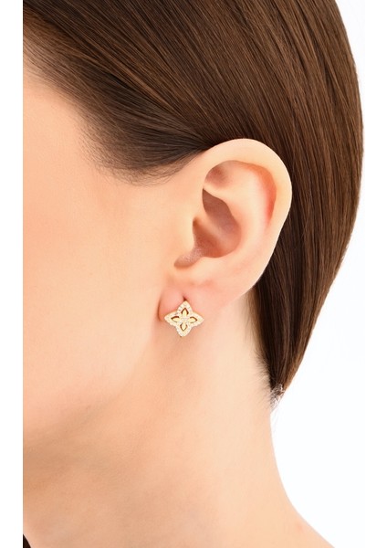 Altın Tasarım Küpe - 14K modelleri