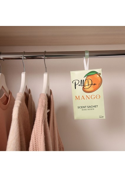 Mango Dolap Ayakkabılık ve Çekmece Parfümlü Kese Kokusu Oda Koku Kesesi modelleri