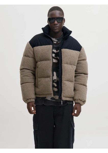 Jack Jones Flare Teddy Puffer Erkek Ceket 12286050