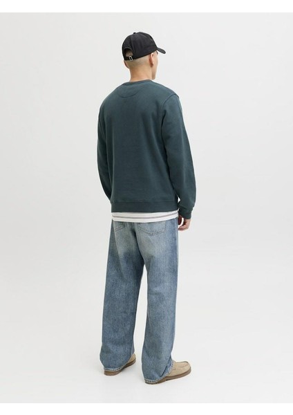 Jack Jones Bleecker Brandıbg Relax Fit Erkek Sweat 12286775 fırsatları