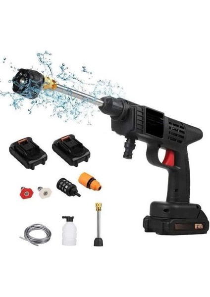 Bahçe Sulama Tabancası Makinesi Yüksek Basınçlı Akülü Yıkama Makinesi - M612K854-R91612 modelleri