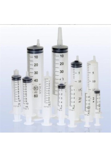 20 cc 2 Parça Pembe Uçlu Enjektör 100'LÜ Paket modelleri