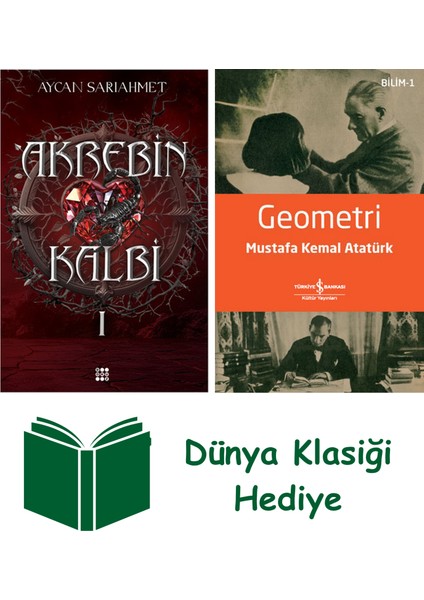Akrebin Kalbi 1 + Geometri + Dünya Klasiği Hediye
