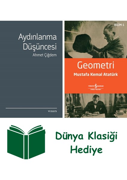 Aydınlanma Düşüncesi + Geometri + Dünya Klasiği Hediye