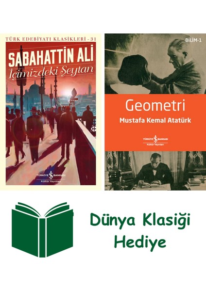 Içimizdeki Şeytan + Geometri + Dünya Klasiği Hediye