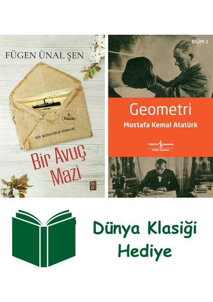 Bir Avuç Mazi + Geometri + Dünya Klasiği Hediye