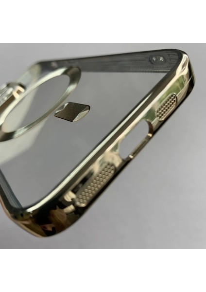 Iphone 14 Pro Max Uyumlu Magsafe Kenarlar Renkli Kılıf modelleri