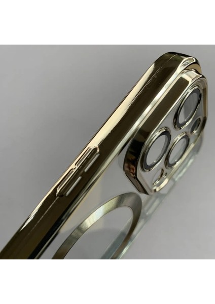 Iphone 14 Pro Max Uyumlu Magsafe Kenarlar Renkli Kılıf fırsatları