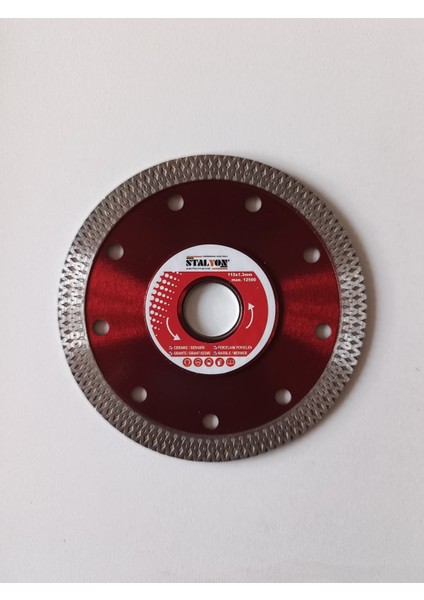 Hassas Fayans Seramik Mermer Kesici Elmas Kesici (115X1.3MM) fiyatları