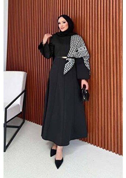 Kemerli Scuba Elbise DRC-0052 fiyatları