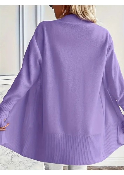 Kadın Uzun Kollu Önü Açık Triko Hırka modelleri