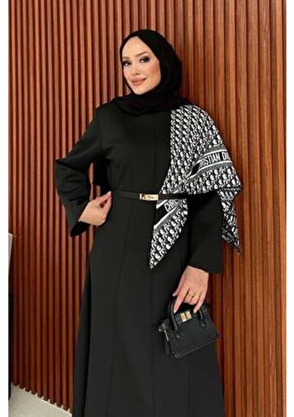 Kemerli Scuba Elbise DRC-0052