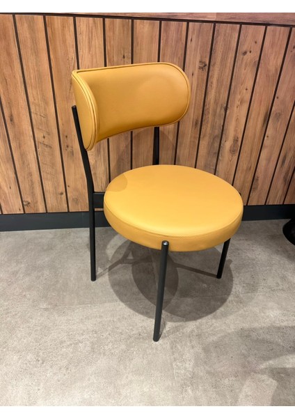 Metal Mutfak Sandalyesi - Dayanıklı Sağlam Kullanışlı Silinebilir Metal Sandalye Restoran Sandalye - Cafe Sandalyesi -Yemek Sandalyesi