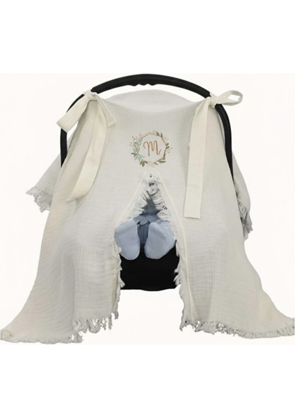 Isme Özel Nakışlı 6 Parça Yenidoğan Set %100 Pamuk Tulum Battaniye Şapka Yastık Puset Örtü Eldiven