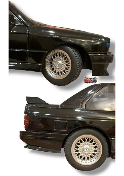 Bmw M3 E30 1978 1:24 Diecast Metal Koleksiyon Araba Siyah fiyatları