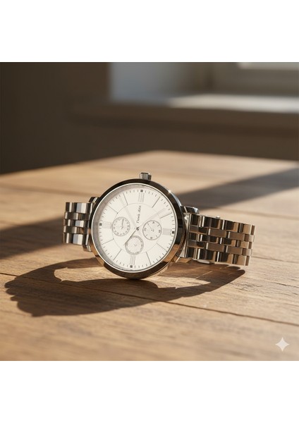 Kadın Kol Saati Gümüş Renk, Gümüş Kadran - Şık Metal Kordon, 2 Yıl Garantili fiyatları