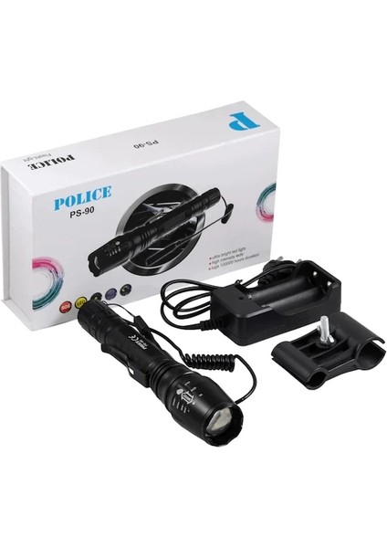 Ps-90 Cree T6 LED Avcı Şarjlı El Feneri fiyatları