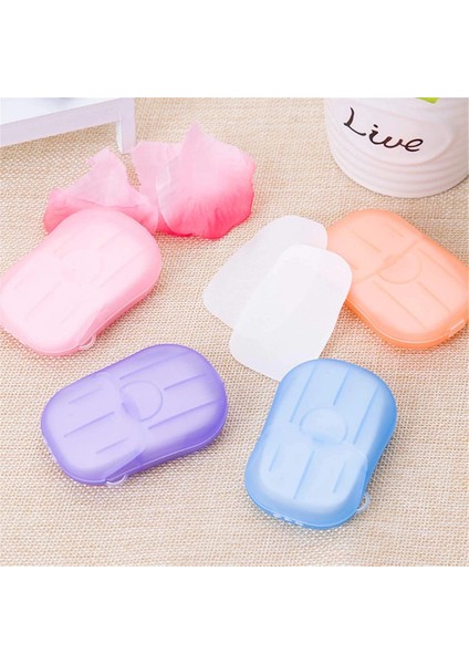 Kağıt Seyahat Sabunu 20 Adet - Lisinya