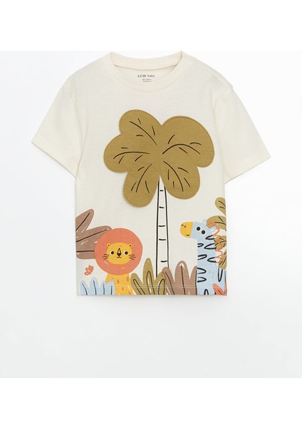 Yeni Sezon Baskılı Erkek Bebek Tişört ve Şort 2'li fiyatları