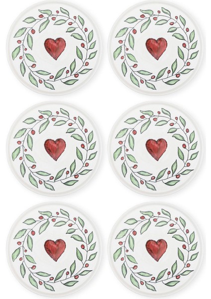 Luv Servis Tabağı 6lı Set 26 cm fırsatları