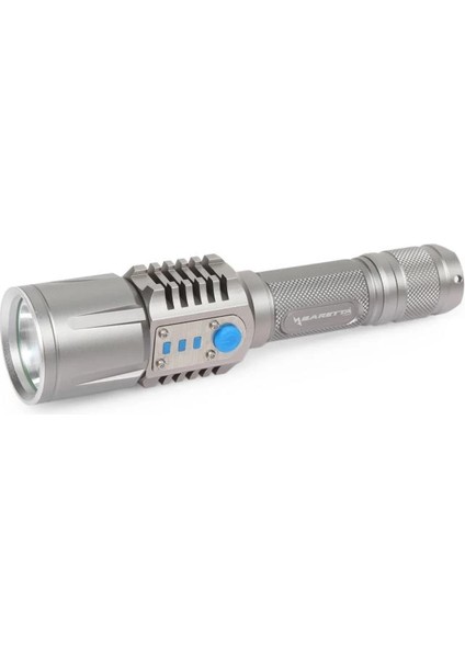 Baretta BRS18 Oto Şarjlı T6 LED 3000 Lümen El Feneri