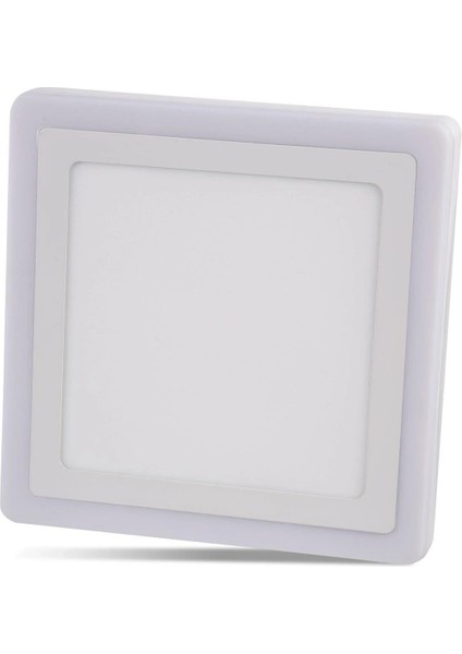 Buğz Eco Lounge Noas YL15 1800 R Sıva Üstü Kare 18+6W Fonksiyonlu LED Spot 6500K Beyaz+Mavi