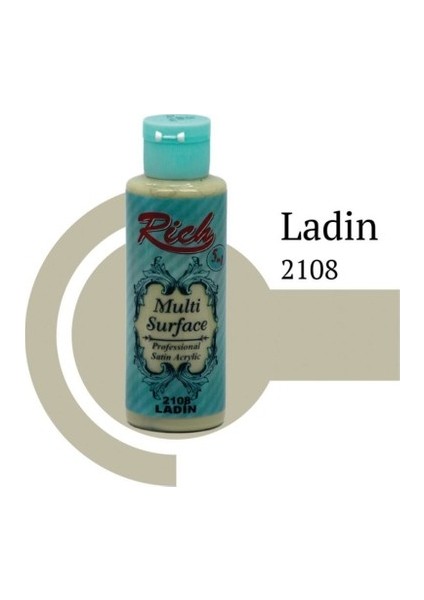 Rich Akrilik Boya Multi Surface 120 cc Ladin 2108