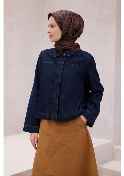 Geometrik Desen Ipek Twill Eşarp 4221D01 84 fiyatları