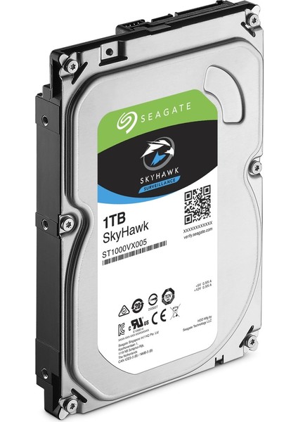 1 Tb Seagate Skyhawk 3,5" 64MB 5900RPM (ST1000VX005) 7/24 Güvenlik Diski fiyatları
