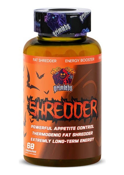 Grımlabs Shreder Thermogenıc Fat Burner Appetite Control 60 Servıngs