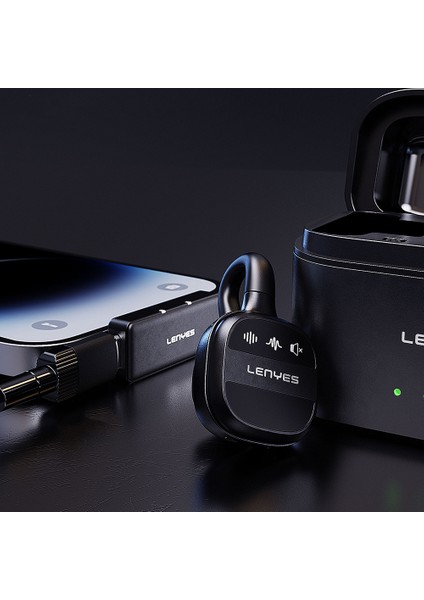 LM209 Type-C Portlu Kablosuz Yaka Mikrofonu Siyah indirimleri