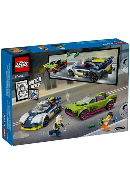 Buğz 60415 Lego® City Polis Arabası ve Spor Araba Takibi 213 Parça +6 Yaş fırsatları