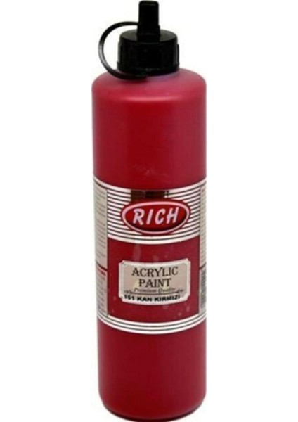 Rich Akrilik Boya Master 500 cc Kan Kırmızı 151