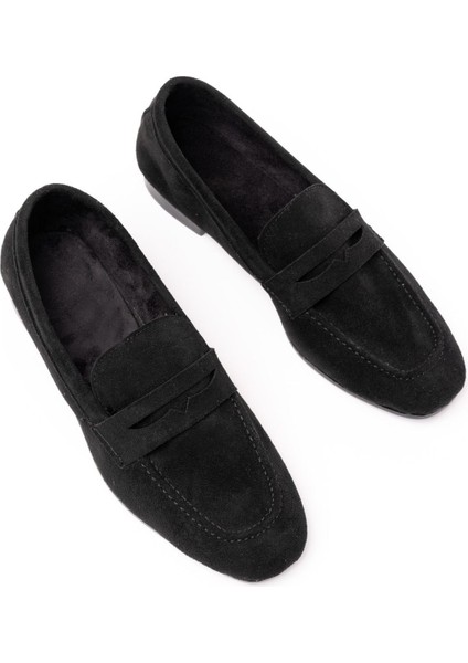 302 Siyah Süet Günlük Kadın Babet fırsatları