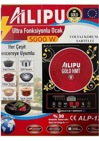 Boltoptan Ailipu Elektrikli Ocak 3600 W