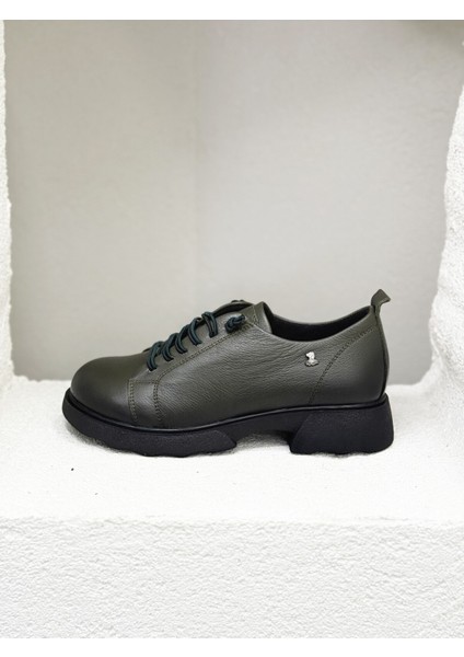 2553801K Kadın Hakiki Deri Casual Ayakkabı