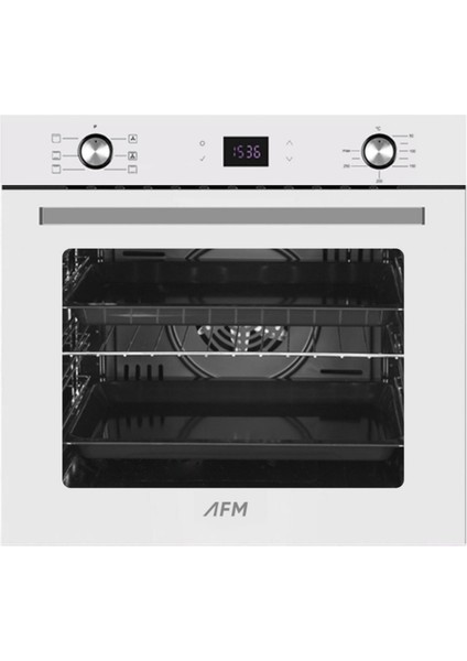 ve Afm Tech Markalı / Mıra Antrasit & Beyaz Sessiz Ankastre Set (D079-SA + FM2210 + FM7701 ) modelleri