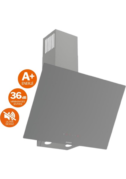 ve Afm Tech Markalı / Mıra Antrasit & Beyaz Sessiz Ankastre Set (D079-SA + FM2210 + FM7701 ) fırsatları