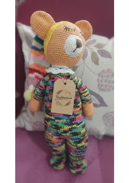 El Yapımı Amigurumi Uyku Arkadaşı Ayıcık