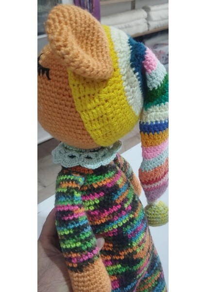 El Yapımı Amigurumi Uyku Arkadaşı Ayıcık