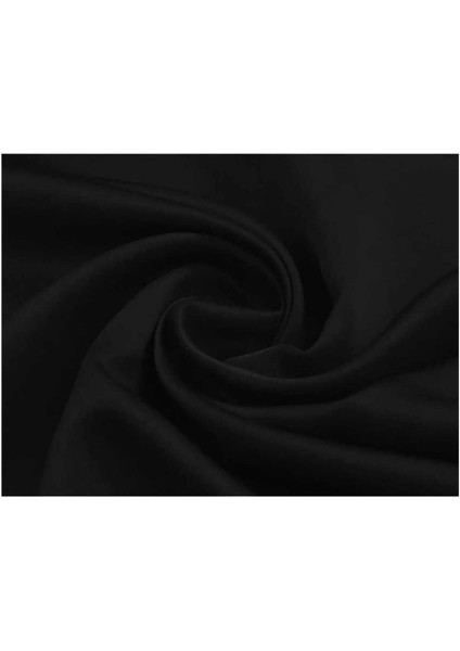 Beksahome Blackout Işık Geçirmez Yüksek Kalite Fon Perde Siyah Pilesiz Ekstraforlu Karartma Güneşlik Perde