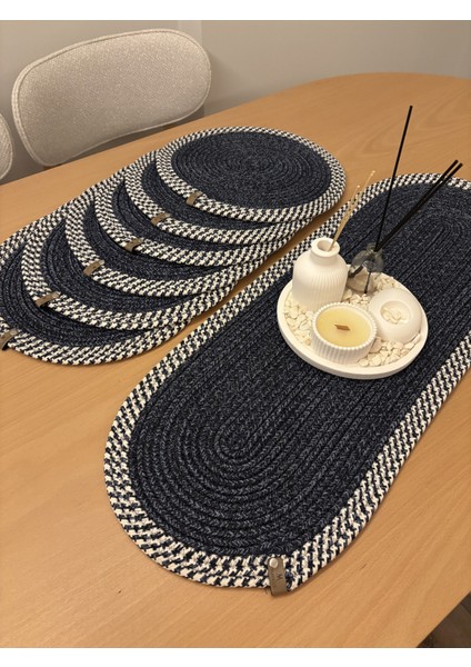 Herakles 6 Adet Supla+Runner Set 33 cm -Amerikan Servis Hasır modelleri