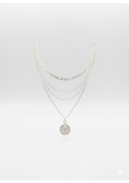 Gümüş Madalyon Kolye fırsatları